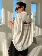 DAZY Slogan Graphic Ribbed Knit Drop Shoulder Tee